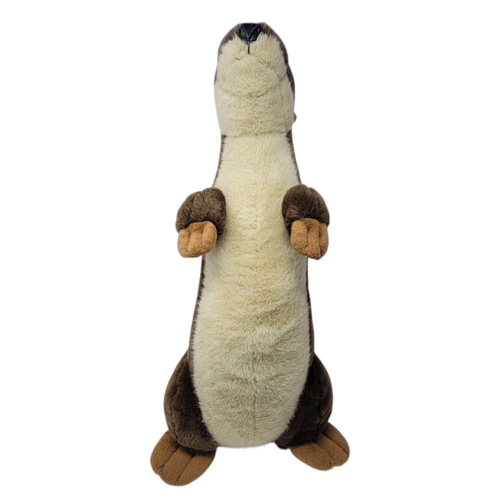 Vintage The Petting Zoo River Otter Plush 1994 Standing 22" Stuffed Rare Read - Picture 3 of 14